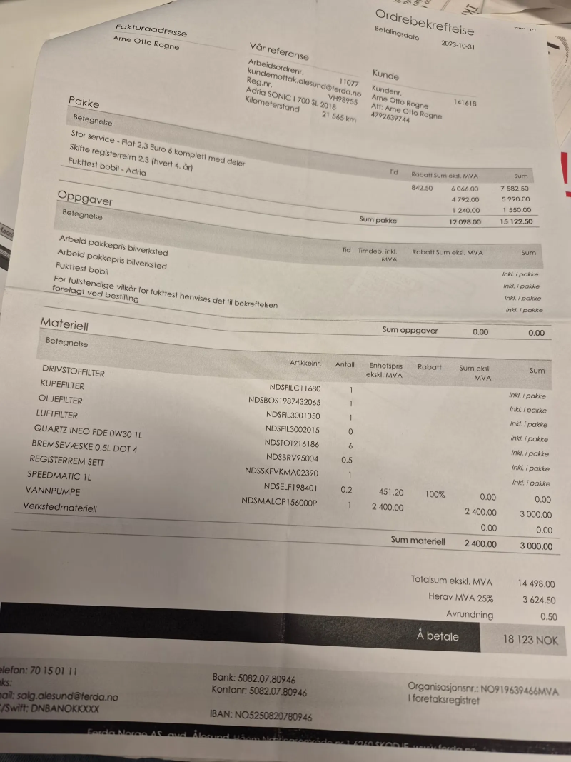 Adria Sonic i 700 SL