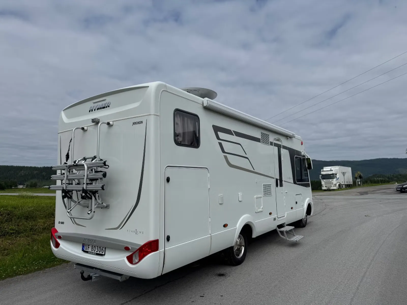 Hymer B 680 STARLINE V6 MB kaufen – Kroken Bobil AS
